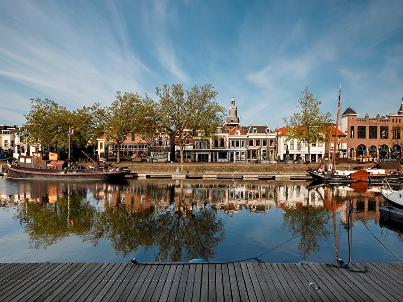 Oude haven van Vlaardingen